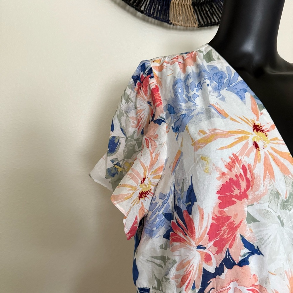 Vince Camuto Multicolor Asymmetrical Dress - Picture 5 of 15